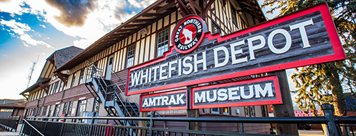 Train depot in Whitefish, MT | Vacay